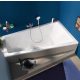 Duravit No.1 DuraStyle Basic trapéz alakú akril fürdőkád 170x100 cm, jobbos / fehér 700509000000000