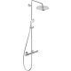 Duravit C.1 termosztátos zuhanyrendszer 230, króm C14280008010