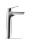 Duravit No.1 DuraStyle Basic L magasított mosdócsaptelep MinusFlow és AirPlus technológiával, króm N11032002010