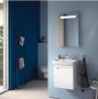 Duravit No.1 DuraStyle Basic mosdó alá építhető alsószekrény, falon függő, matt fehér N14266L18180000