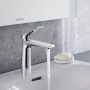 Duravit Tulum M mosdócsaptelep leeresztővel, króm TU1020001010