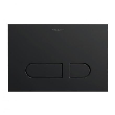 Duravit DuraSystem A1 nyomólap Dual Flush, matt fekete WD5001031000