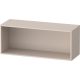 Duravit Zencha vízszintes polcelem 40x16,1 cm, matt taupe ZE1210083830000