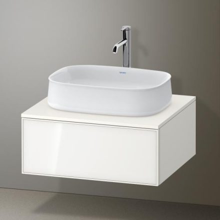 Duravit Zencha alsószekrény 65x55, fiókrendező nélkül, fehér üveg/matt fehér ZE4810064840000