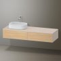 Duravit Zencha balos alsószekrény 160, fiókrendező nélkül, natúr tölgy/matt taupe ZE4814L30830000