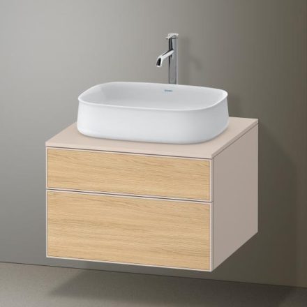 Duravit Zencha alsószekrény 65, tölgy fiókrendezővel, natúr tölgy/matt taupe ZE4820030830I00