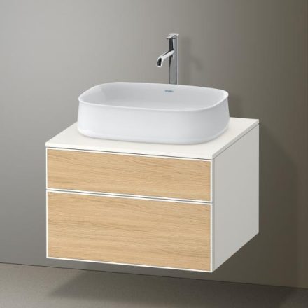 Duravit Zencha alsószekrény 65, tölgy fiókrendezővel, natúr tölgy/matt fehér ZE4820030840I00