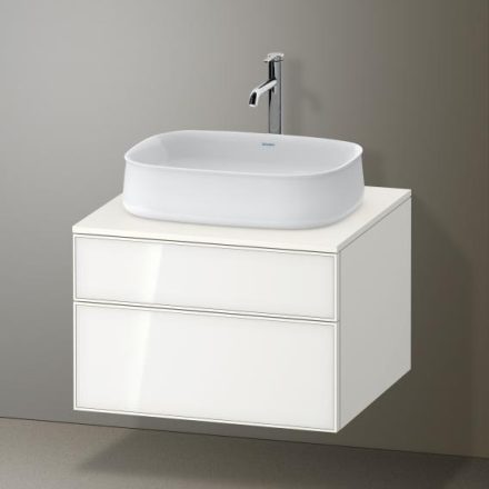 Duravit Zencha alsószekrény 65, fiókrendező nélkül, fehér üveg/matt fehér ZE4820064840000