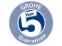 Grohe Cubeo Egykaros fürdőcsaptelep zuhanyszettel, króm 1018140000