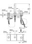 Grohe Essence 3-lyukas egykaros kádkombináció 19976001