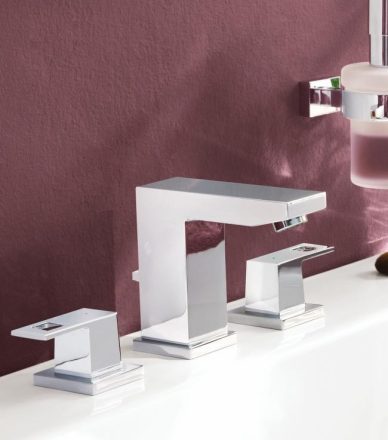 Grohe Eurocube 3-lyukas mosdócsaptelep 20351000