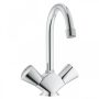 Grohe Costa S kétgombos mosdócsaptelep húzórudas leeresztővel, króm 21257001