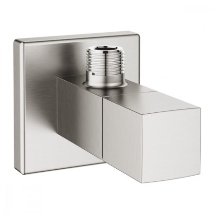 Grohe Eurocube sarokszelep 1/2″ rozsdamentes acél hatású 22012DC0