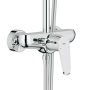 Grohe Euphoria Eurodisc Cosmopolitan System 210 zuhanyrendszer egykaros csapteleppel, króm 23058003