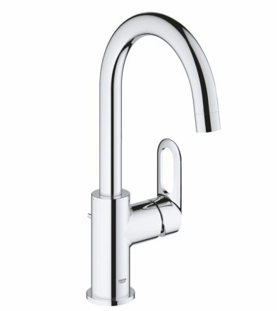 Grohe BauLoop egykaros mosdó csaptelep leeresztővel, króm 23091000