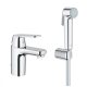 Grohe Eurosmart Cosmopolitan egykaros mosdócsaptelep bidéfunkcióval, S-es méret, króm 23125000