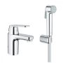 Grohe Eurosmart Cosmopolitan egykaros mosdócsaptelep bidéfunkcióval, S-es méret, króm 23125000