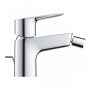 Grohe QuickFix Start Edge egykaros bidé csaptelep leeresztővel, króm 23345001