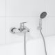 Grohe QuickFix Start fali kád csaptelep zuhanyszettel, króm 23413002