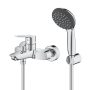 Grohe QuickFix Start fali kád csaptelep zuhanyszettel, króm 23413002