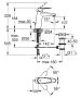 Grohe Eurodisc Cosmopolitan egykaros mosdócsaptelep M-es méret 23448002