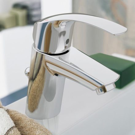 Grohe Eurosmart egykaros mosdócsaptelep automata leeresztőszeleppel, S-es méret, króm 23459002