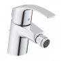 Grohe Eurosmart S bidécsaptelep gömbcsuklóval és húzórudas leeresztővel, króm S23789002