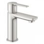 Grohe Lineare egykaros mosdócsaptelep Click-Clack leeresztővel, XS-es méret, rozsdamentes acél hatású 23791DC1