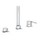 Grohe Plus 3-lyukas egykaros kádkombináció, króm 23845003