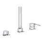 Grohe Plus 3-lyukas egykaros kádkombináció, króm 23845003