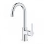 Grohe Eurosmart egykaros mosdócsaptelep ClickClack leeresztővel, L-es méret, króm 23970003