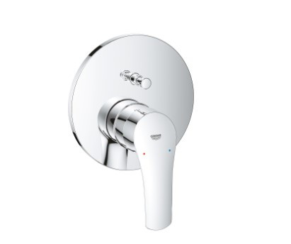 Grohe Eurosmart falba süllyesztett egykaros kád/zuhany csaptelep króm 24043003