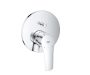 Grohe Eurosmart falba süllyesztett egykaros kád/zuhany csaptelep króm 24043003