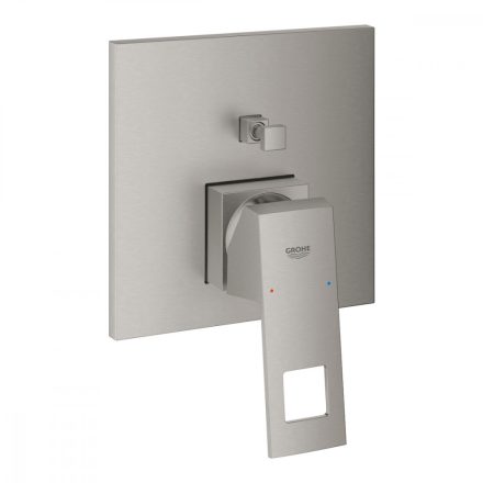 Grohe Eurocube egykaros falba épített zuhanycsaptelep, rozsdamentes acél hatású 24062DC0