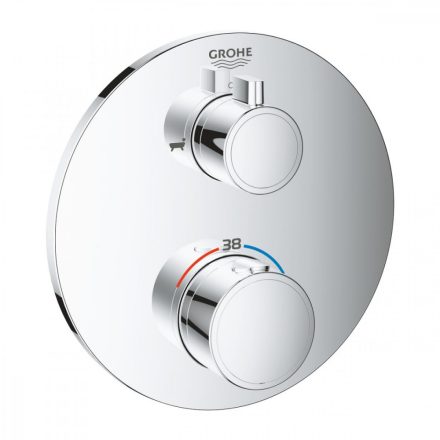 Grohe Grohtherm falsík alatti termosztátos kádcsaptelep, króm 24077000