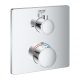 Grohe Grohtherm Square falsík alatti termosztátos kád csaptelep, króm 24080000