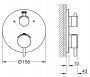 Grohe Atrio termosztátos csaptelep 2 fogyasztóhoz, króm 24135003