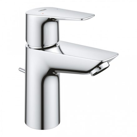 Grohe QuickFix Start Edge egykaros mosdó csaptelep műanyag leeresztővel, króm 24196001