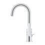 Grohe QuickFix Start L-es méretű mosdó csaptelep leeresztővel, króm 24203002