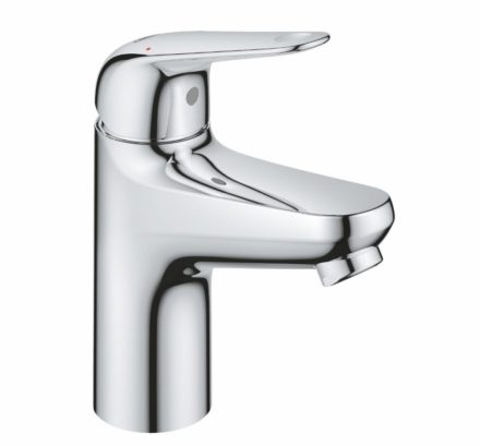 Grohe QuickFix Swift álló S mosdó csaptelep Click-Clack leeresztőgarnitúrával, króm 24318001