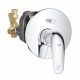 Grohe QuickFix Swift falsík alatti egykaros kádcsaptelep, króm 24336001