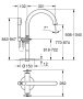 Grohe Atrio szabadonálló kádcsaptelep, króm 25044003