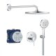 Grohe Essence falsík alatti zuhanyrendszer Mono 310 fejzuhannyal, króm 25287000