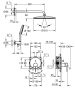 Grohe Essence falsík alatti zuhanyrendszer Mono 310 fejzuhannyal, matt rose arany 25287DA0