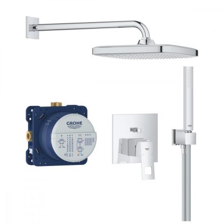 Grohe Eurocube falsík alatti zuhanyrendszer Tempesta 250 Cube fejzuhannyal, króm 25289000