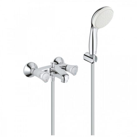 Grohe Costa kétgombos zuhanycsaptelep zuhanyszettel, króm 2546010A