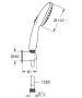 Grohe Tempesta 110 kádszett 2 funkciós kézizuhannyal, króm 26164003