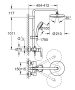 Grohe New Tempesta Cosmopolitan 210 zuhanyrendszer 26224001