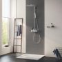 Grohe Euphoria SmartControl 310 Cube Duo termosztátos zuhanyrendszer, króm 26508000