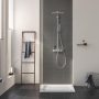 Grohe Euphoria SmartControl 310 Cube Duo termosztátos zuhanyrendszer, króm 26508000